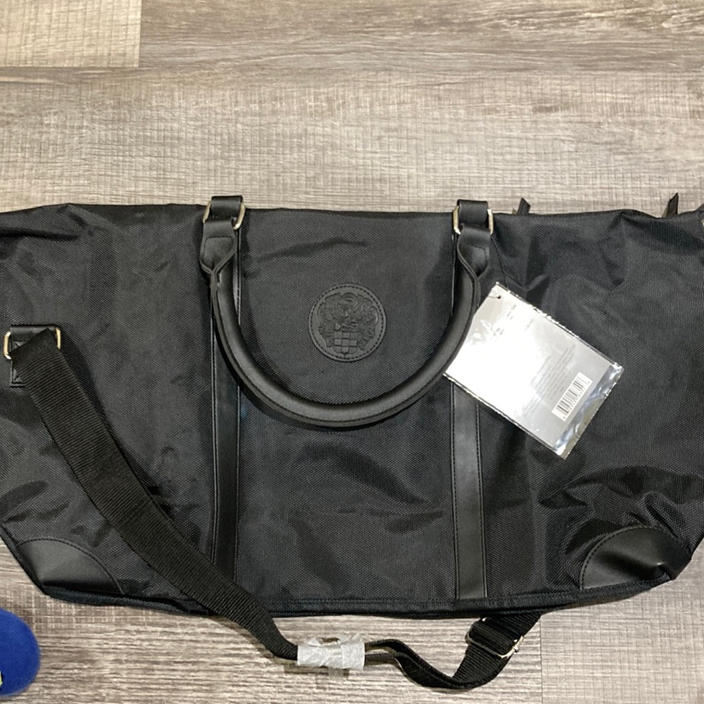 Vince Camuto Black Duffle Bag